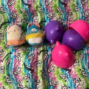 Two Squishmellows Squishville Mini series 1 RARE